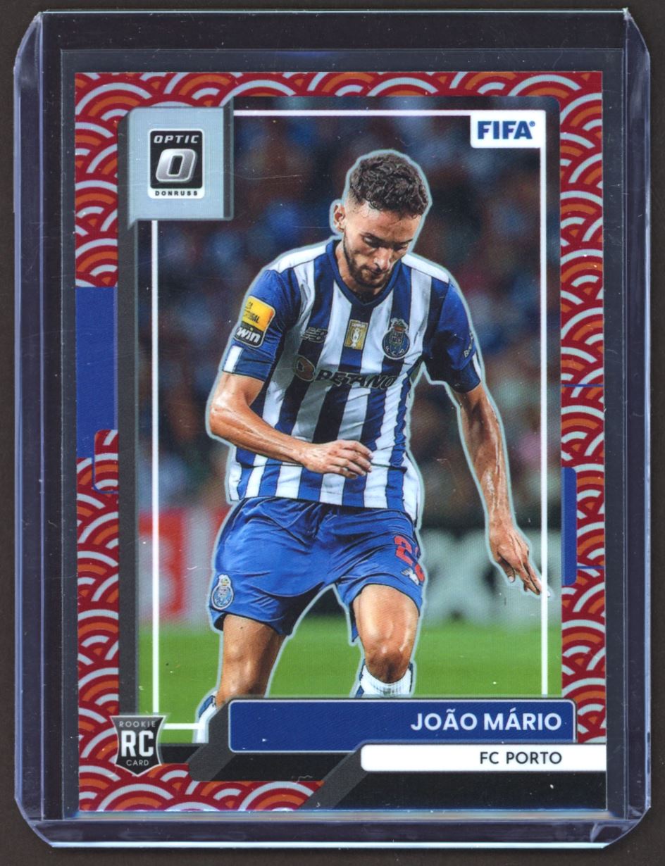 Joao Mario Red Photon SP 2022 Donruss Optic Rookie Card # 43