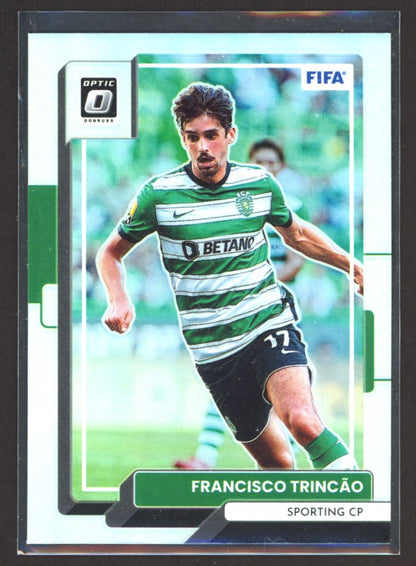 Francisco Trincao Silver Prizm 2022 Donruss Optic Card # 119