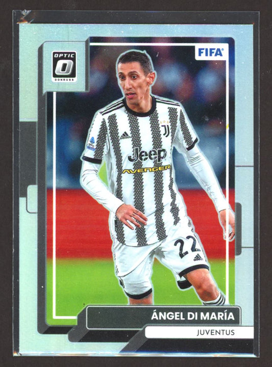 Angel Di Maria Silver Prizm 2022 Donruss Optic Card # 153