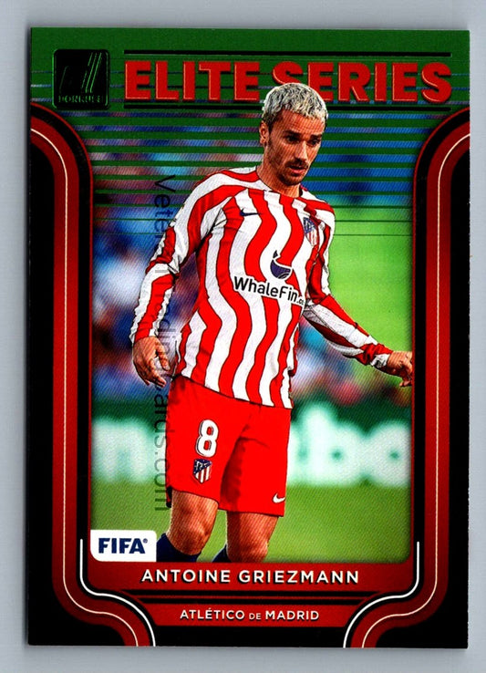 Antoine Griezmann Green 2022 Donruss Card # 3