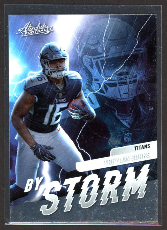 Treylon Burks 2022 Panini Absolute By Storm Card # BST-11