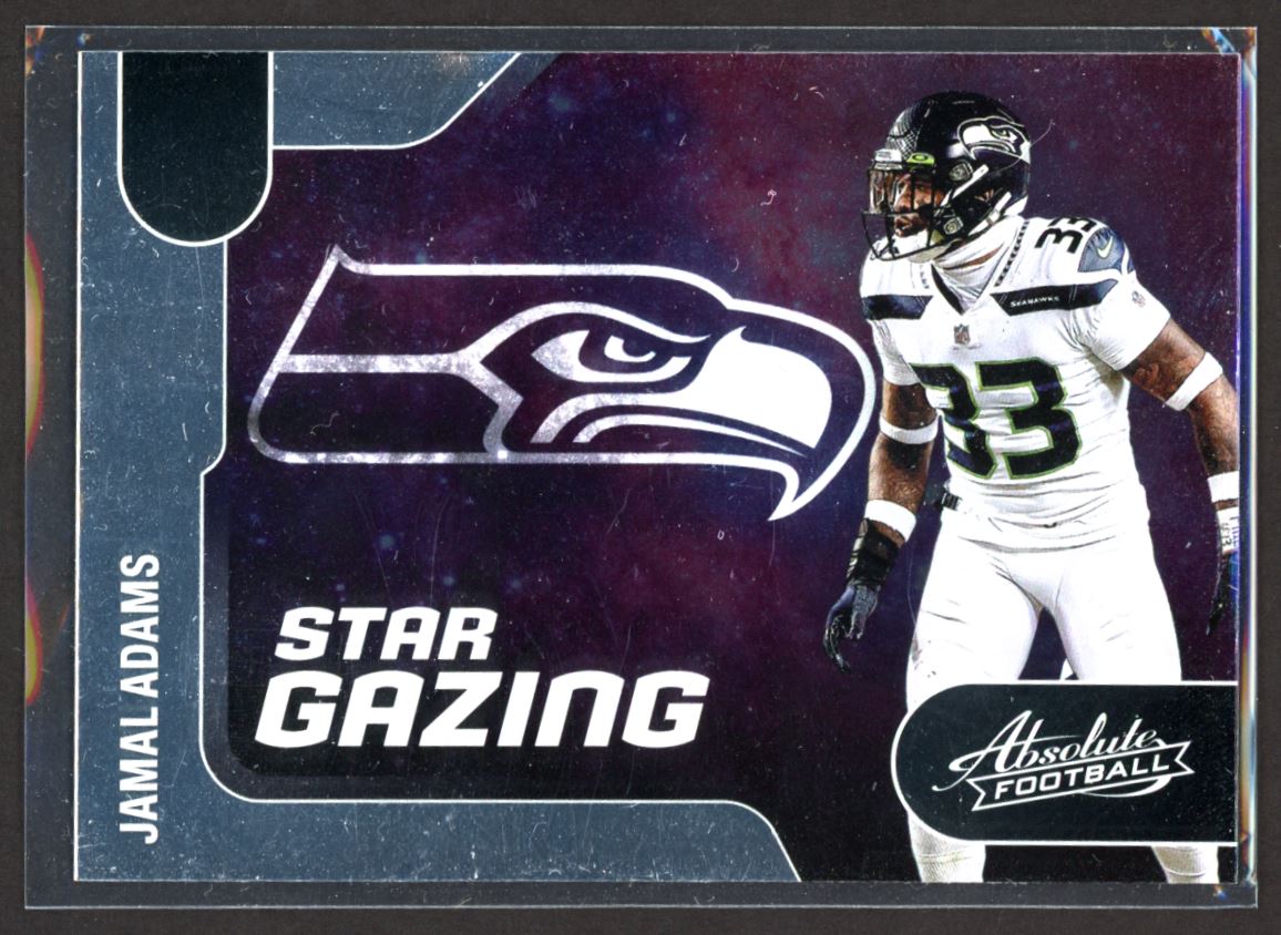 Jamal Adams 2022 Panini Absolute Star Gazing Card # SG-14