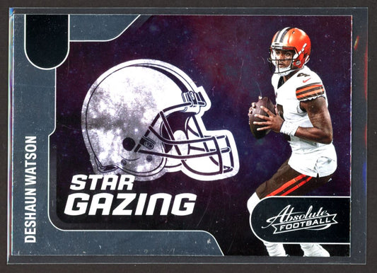 Deshaun Watson 2022 Panini Absolute Star Gazing Card # SG-15