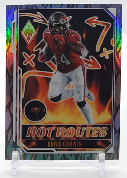 Chris Godwin Silver Prizm 2022 Panini Phoenix Hot Routes Card # HR-18