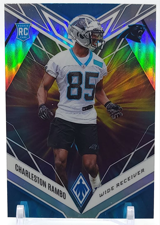 Charleston Rambo Color Burst 2022 Panini Phoenix Rookie Card # 167