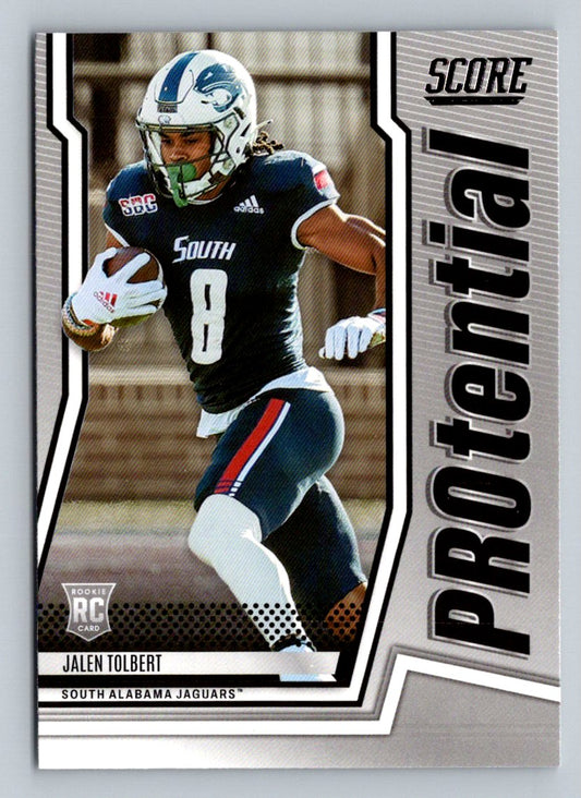 Jalen Tolbert 2022 Score PROtential Rookie Card # P-JT