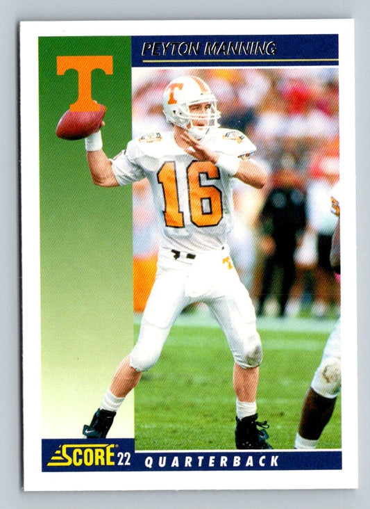 Peyton Manning 2022 Score Card # 9