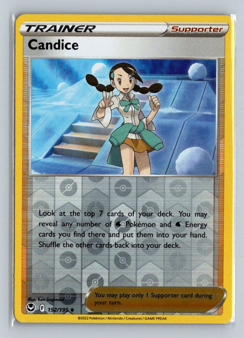 Candice Reverse Holo 2022 Sword & Shield - Silver Tempest Card # 152