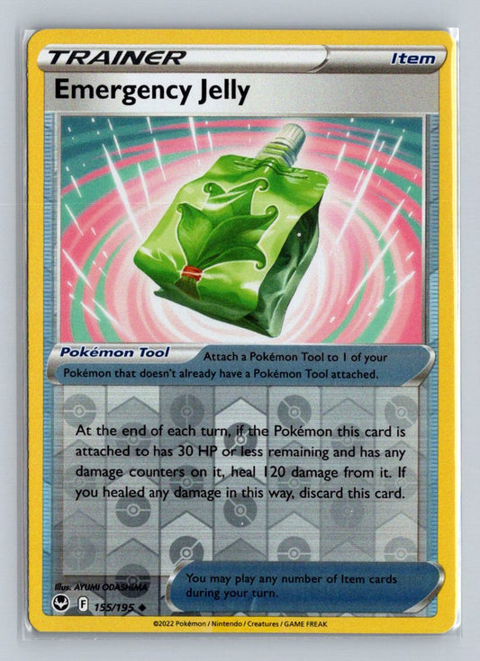 Emergency Jelly Reverse Holo 2022 Sword & Shield - Silver Tempest Card # 155