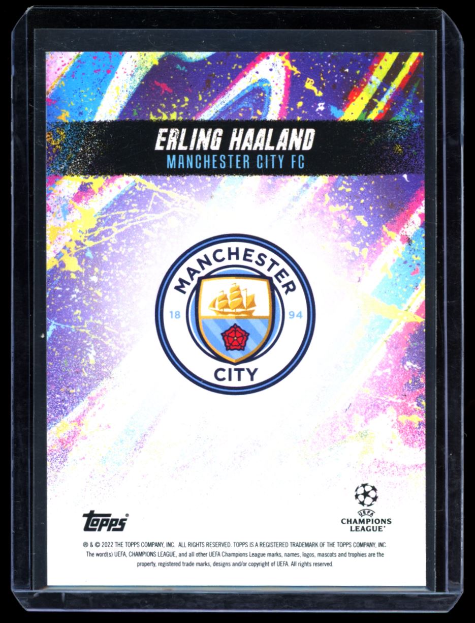 Erling Haaland 2022 Topps Jude Bellingham Curated Card # EH