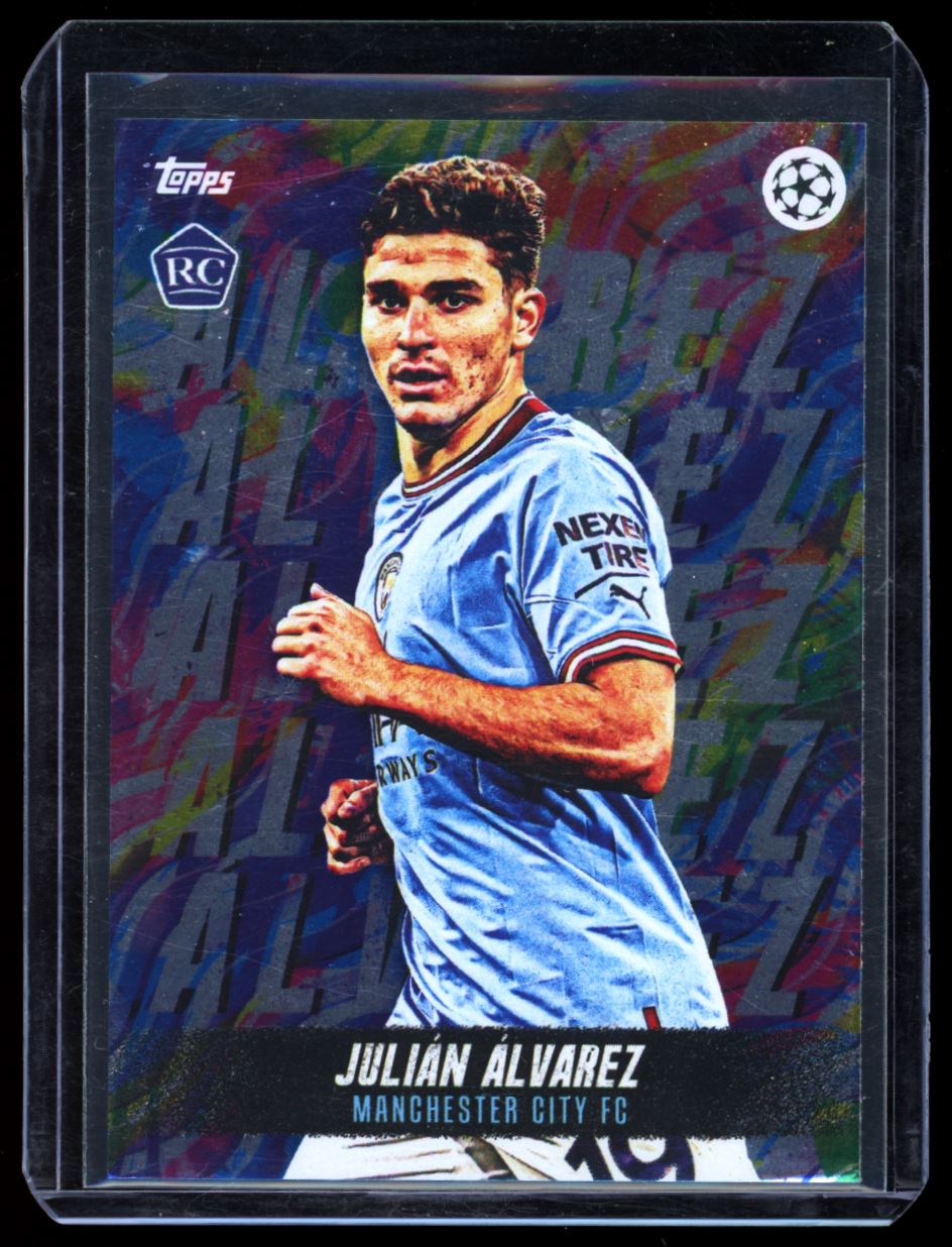 Julian Alvarez 2022 Topps Jude Bellingham Curated Rookie Card # JA