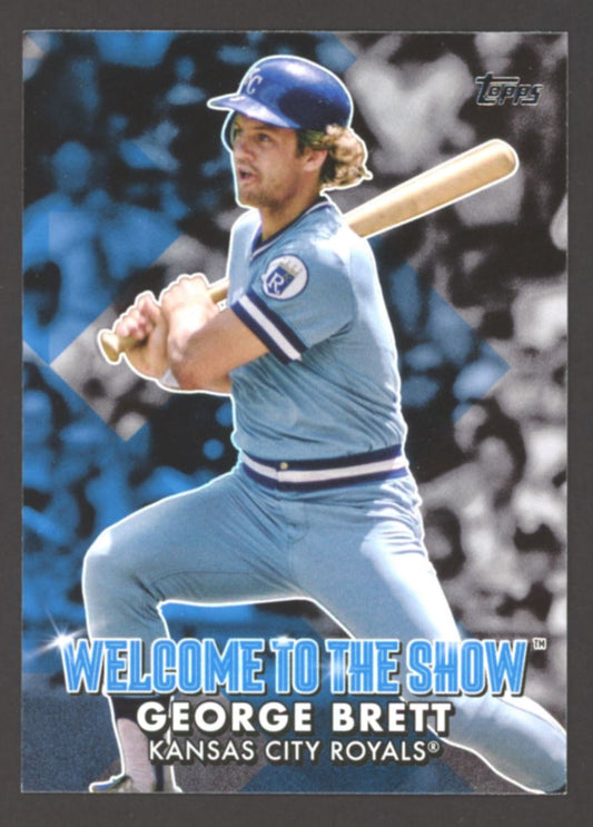 George Brett Welcome to the Show 2022 Topps Series 2 Card # WTTS-31