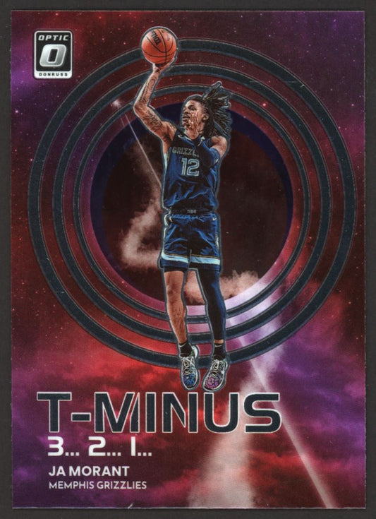 Ja Morant 2023 Donruss Optic T-Minus Card # 9