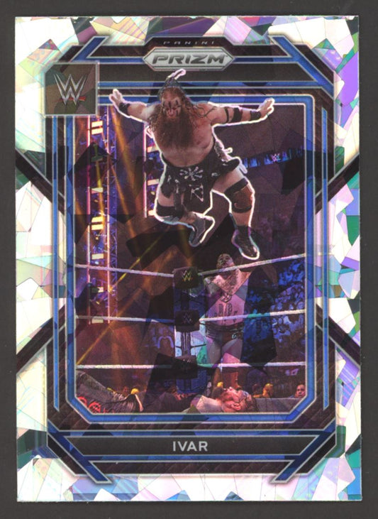 Ivar Cracked Ice 2023 Panini Prizm WWE Card # 126