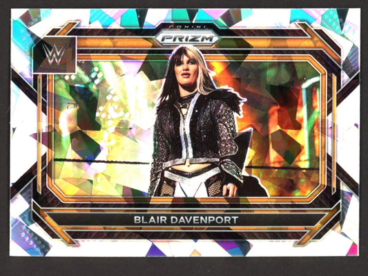 Blair Davenport Cracked Ice 2023 Panini Prizm WWE Card # 38