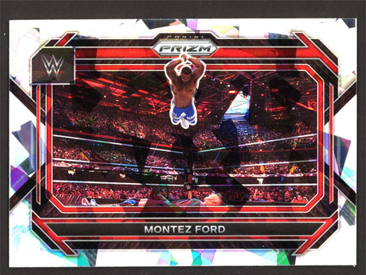 Monetz Ford Cracked Ice 2023 Panini Prizm WWE Card # 95