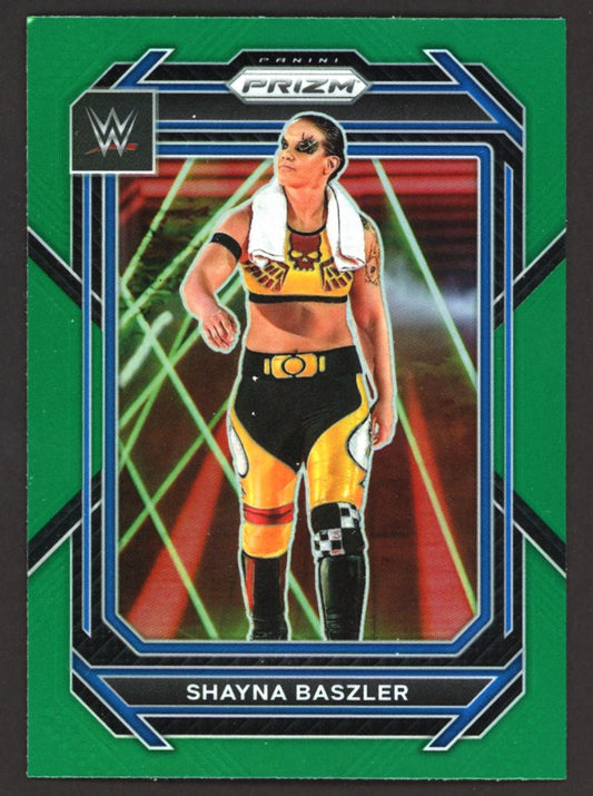 Shayna Baszler Green Prizm 2023 Panini Prizm WWE Card # 147