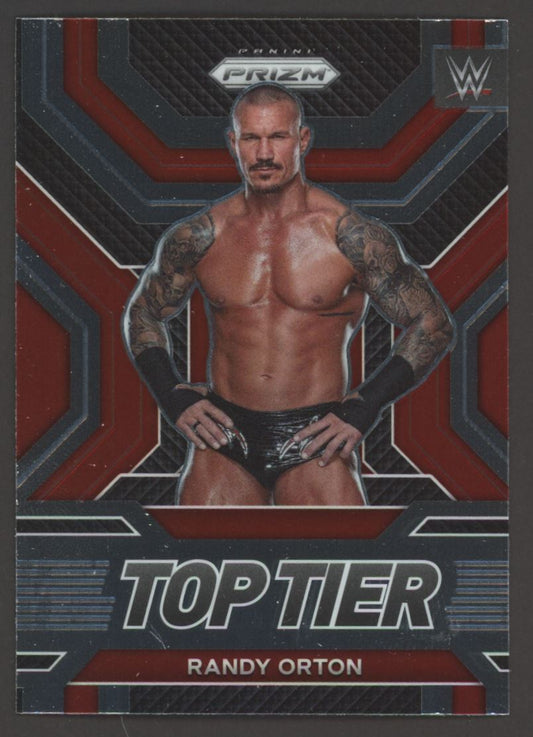 Randy Orton Top Tier 2023 Panini Prizm WWE Card # 38