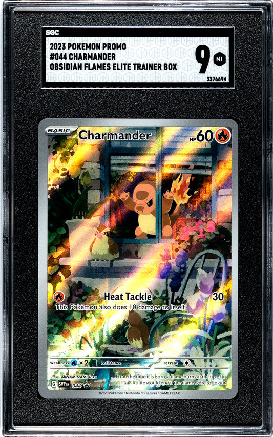 SGC 9 Charmander 2023 151 ETB Pokemon 044 Promo