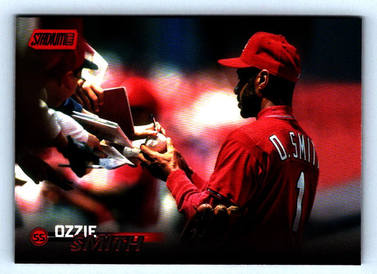 Ozzie Smith 2023 Stadium Club Card # 70