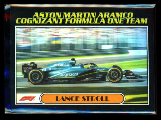 Lance Stroll (b) Autos of 1977 2023 Topps Chrome F1 Card # AU77-LS