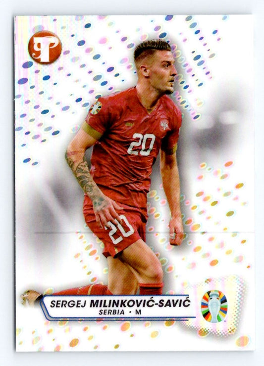 Sebastian Driussi (b) Refractor 2023 Topps Pristine Road To UEFA Euro 2024 Card # 160