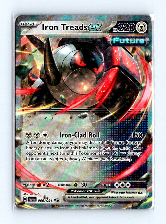 Iron Treads EX Full Art 2024 Scarlet & Violet Series - Paldean Fates Card # 066/091