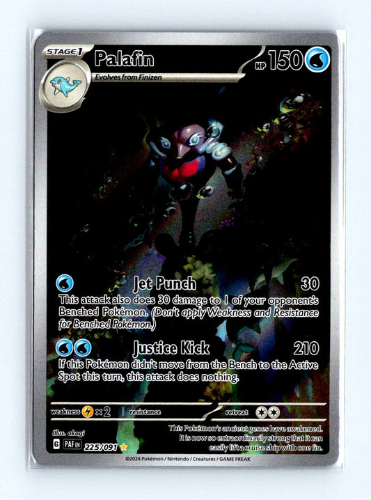 Palafin Full Art 2024 Scarlet & Violet Series - Paldean Fates Card # 225/091
