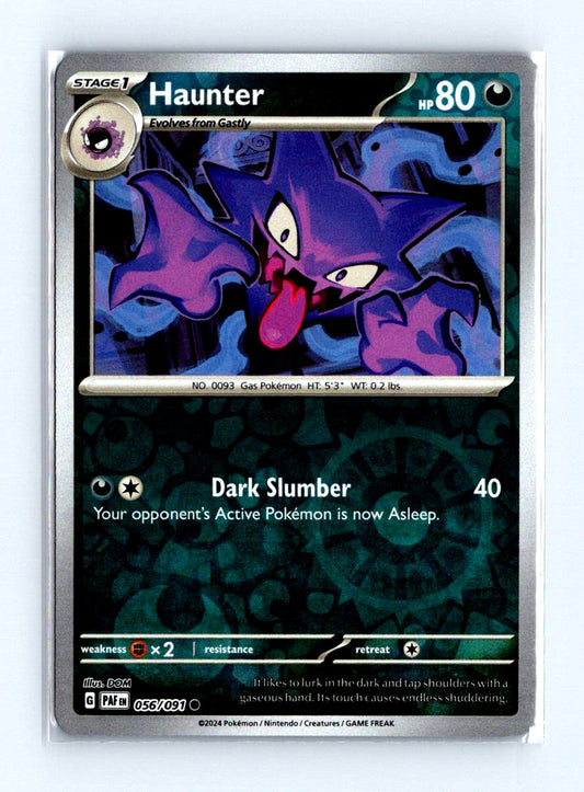 Haunter Reverse Holo 2024 Scarlet & Violet Series - Paldean Fates Card # 056/091