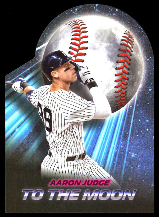 Aaron Judge Die-Cut 2024 Topps Big League Baseball To The Moon Card # TM-21