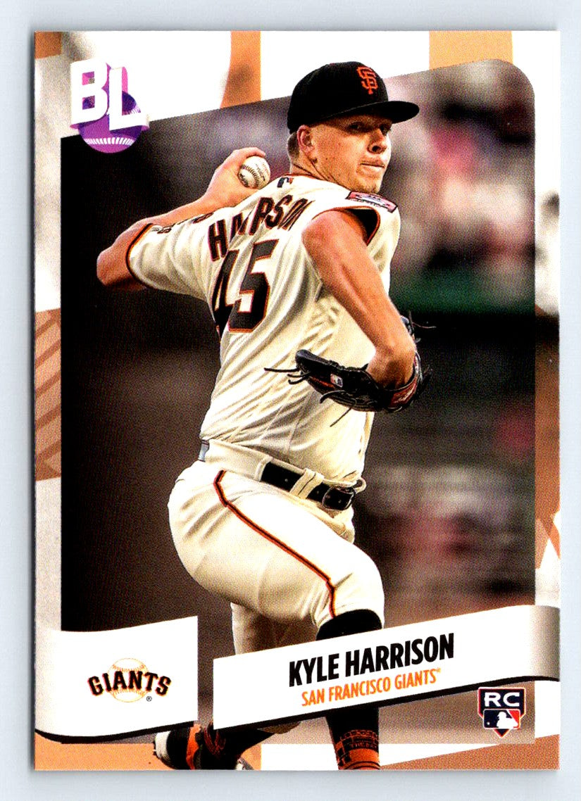 Kyle Harrison 2024 Topps Big League Baseball Rookie Card # 185