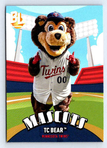 TC Bear Mascots 2024 Topps Big League Baseball Card # M-16