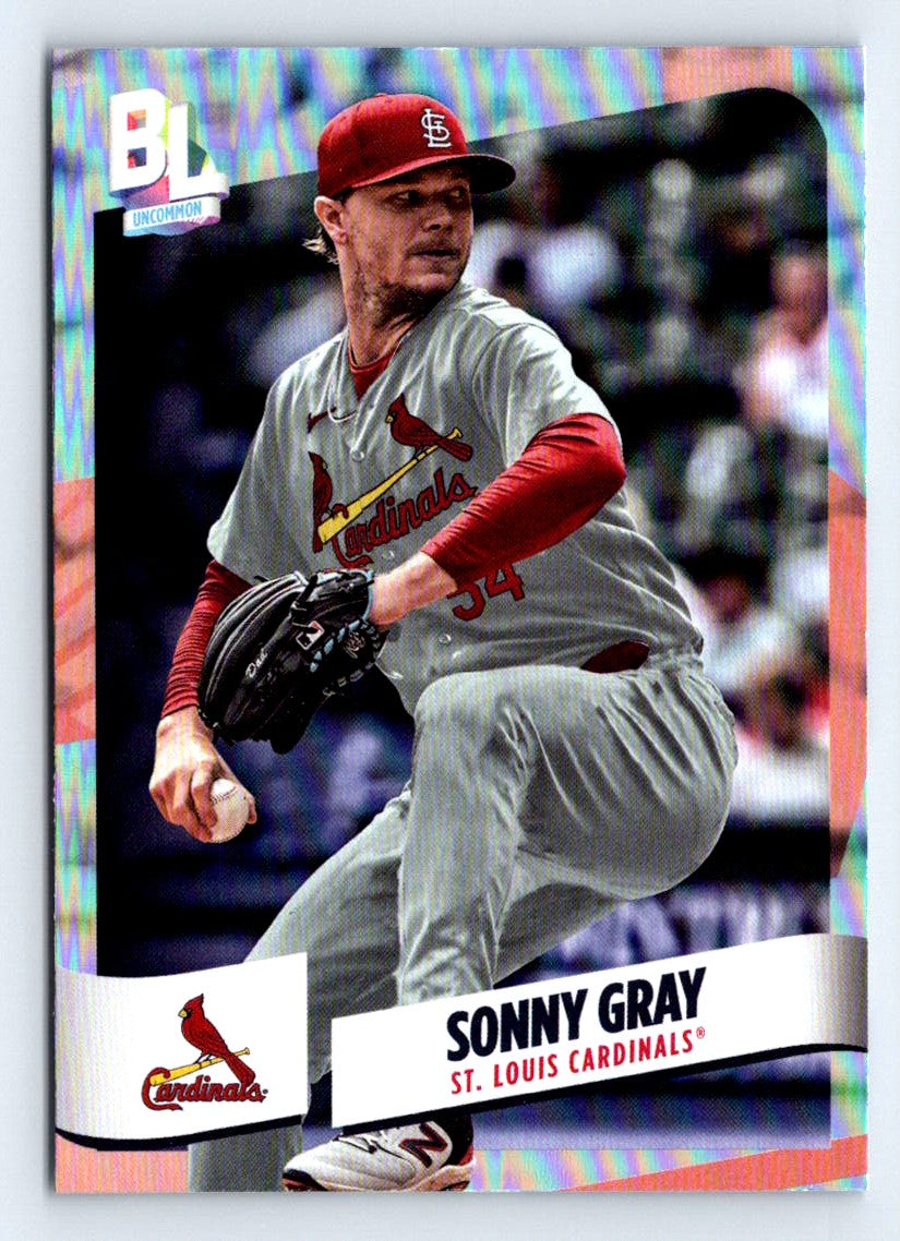 Sonny Gray Rainbow Foil 2024 Topps Big League Baseball Card # 217