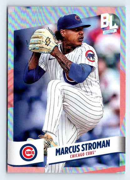 Marcus Stroman Rainbow Foil 2024 Topps Big League Baseball Card # 231
