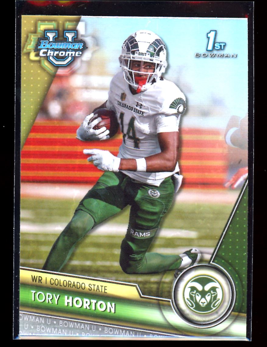 Tory Horton Refractor 2023 Bowman U Chrome Rookie Card # 73