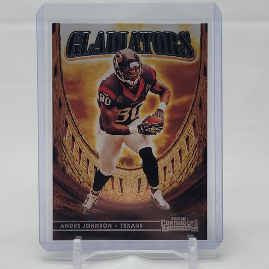 Andre Johnson - GLADIATORS Panini Contenders 2021 Insert GLD-AJO