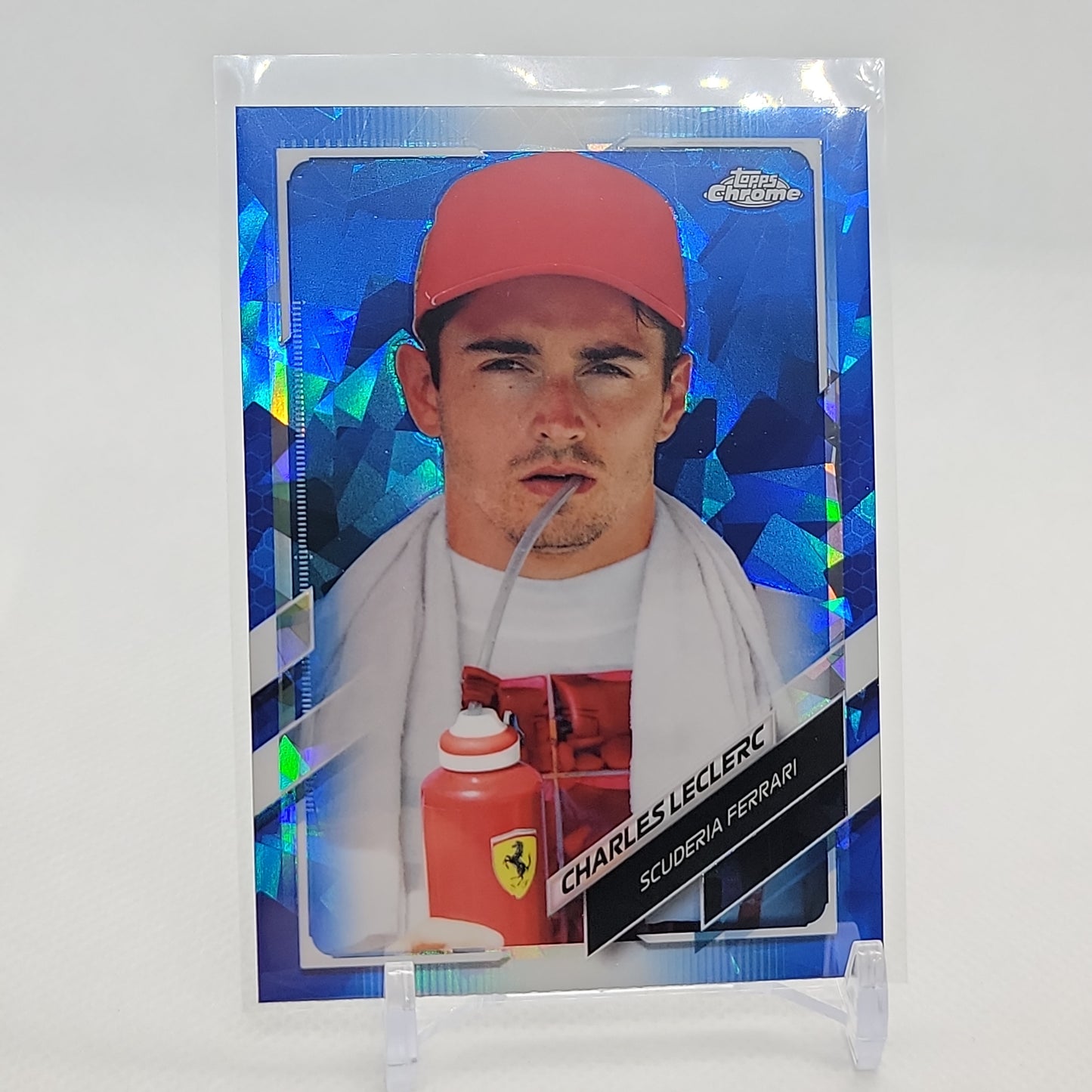 Charles Leclerc 2021 Topps Chrome SAPPHIRE Formula 1 Base Card #32