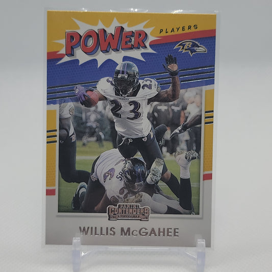 Willis McGahee- POWER Players Panini Contenders 2021 Insert PP-WMC