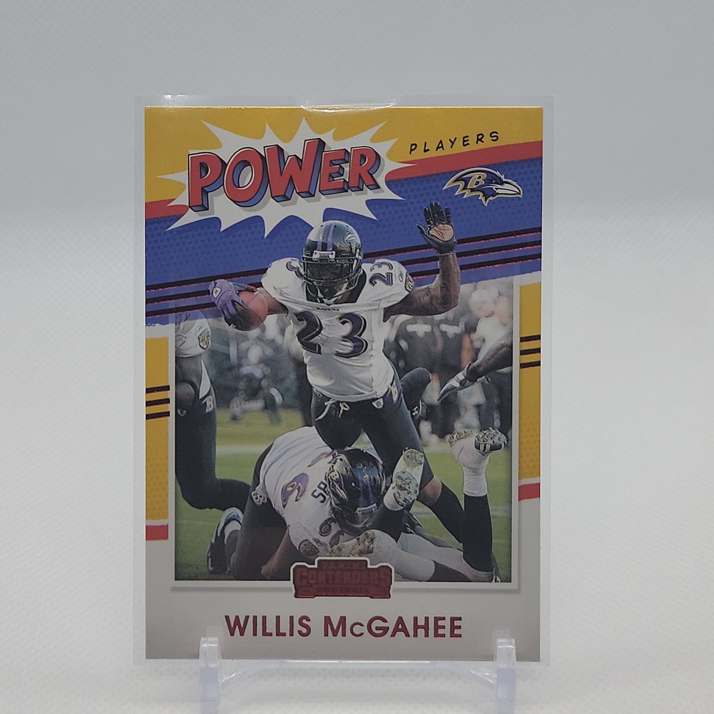 Willis McGahee- POWER Players Panini Contenders 2021 Insert PP-WMC