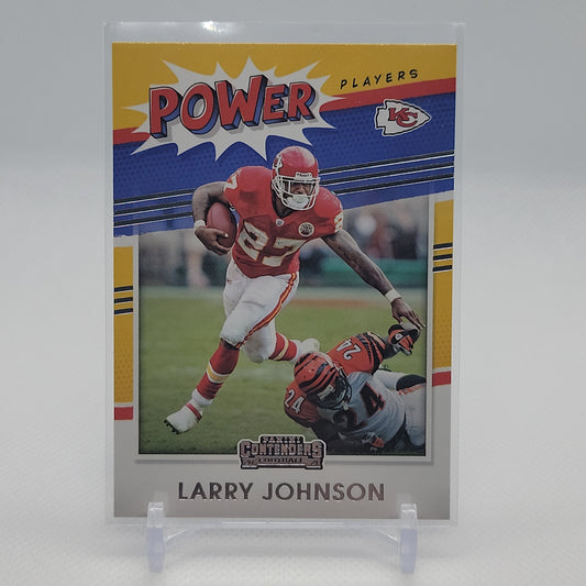 Larry Johnson- POWER Players Panini Contenders 2021 Insert PP-LJO