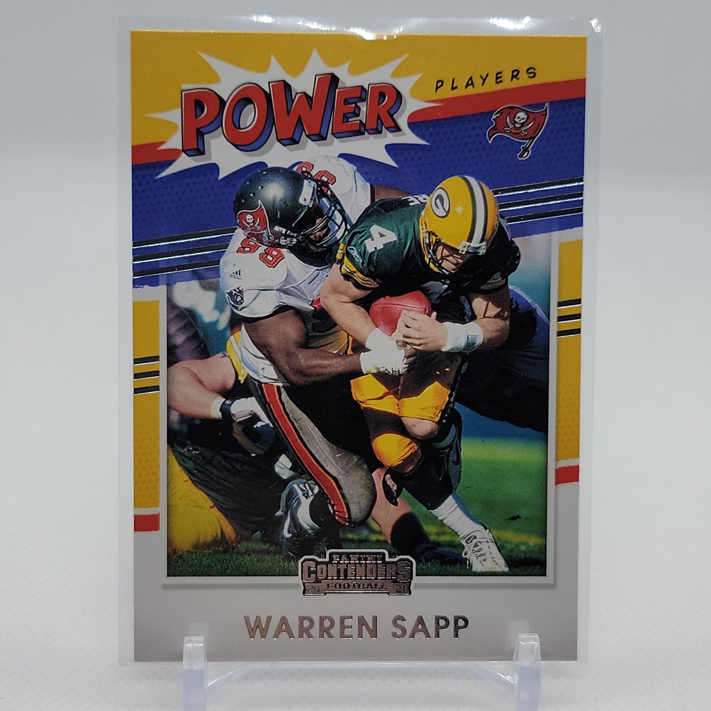 Warren Sapp - POWER Players Panini Contenders 2021 Insert PP-WSA