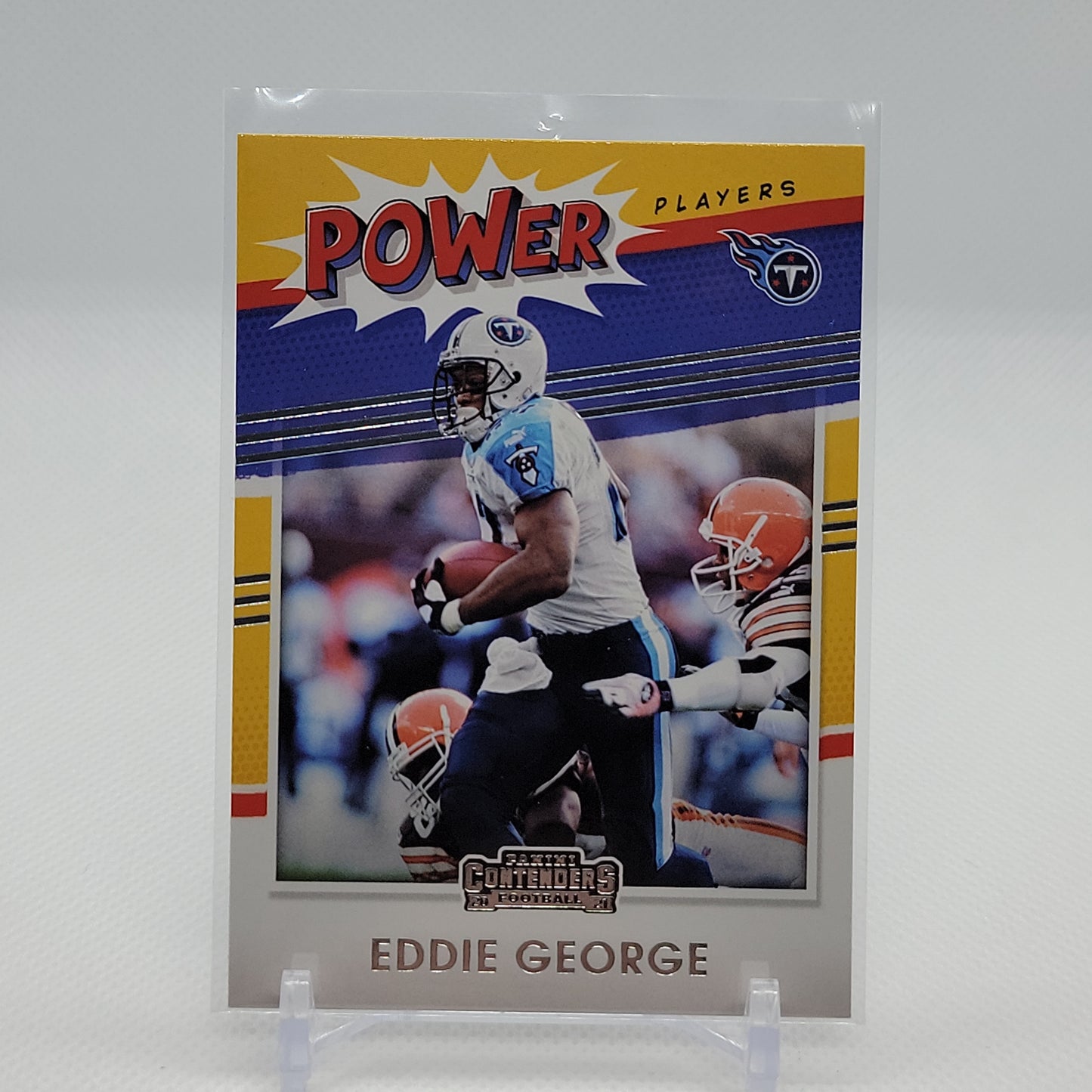 Eddie George - POWER Players Panini Contenders 2021 Insert PP-EGE