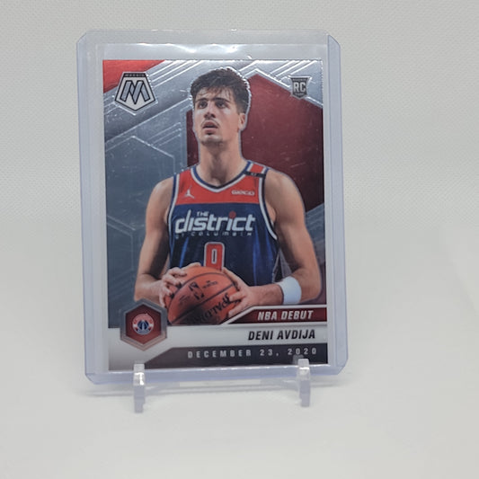 Deni Avdija Rookie Card NBA Debut Mosaic 2020-21 Card No. 272