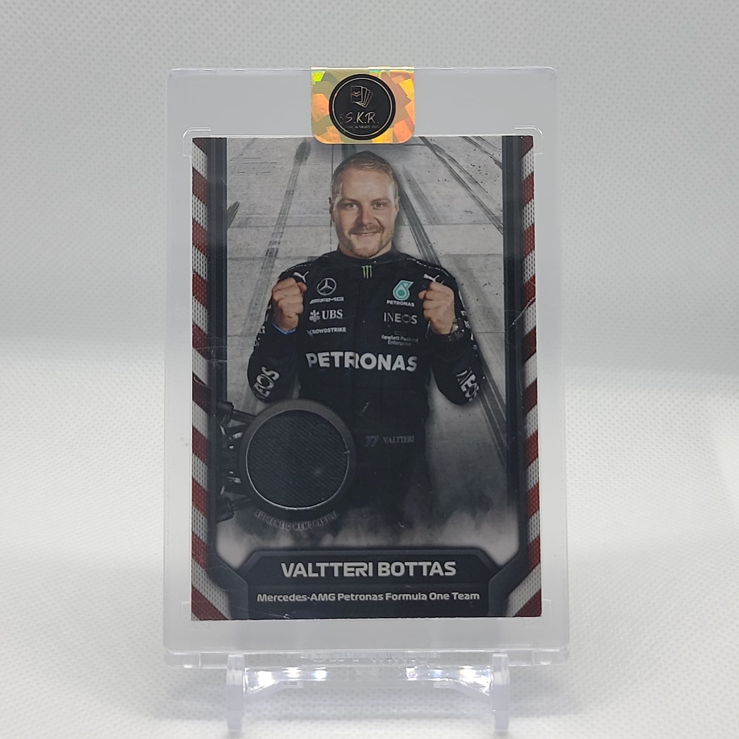 Valtteri Bottas Relic 159/199 Topps F1 Card no. F1R-VB