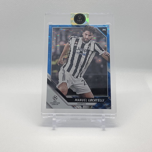 Manuel Locatelli Blue 68/99 2021 Topps UEFA Champions League Card no. 149