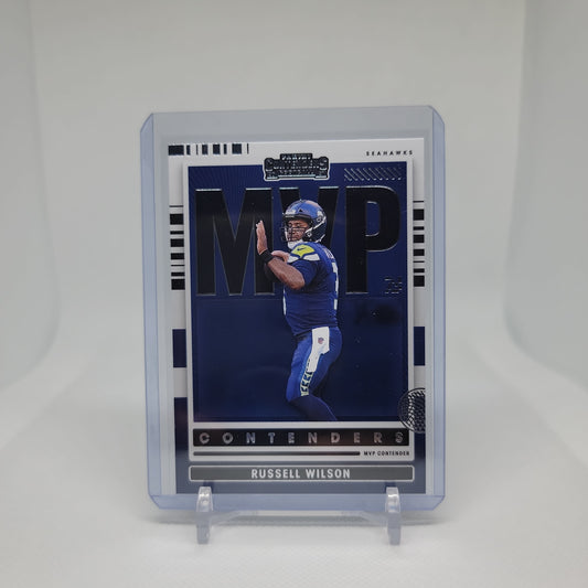 Russell Wilson MVP Panini Contenders 2021 Card No. MVP-RWI