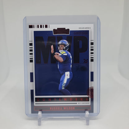 Russell Wilson MVP Panini Contenders 2021 Card No. MVP-RWI