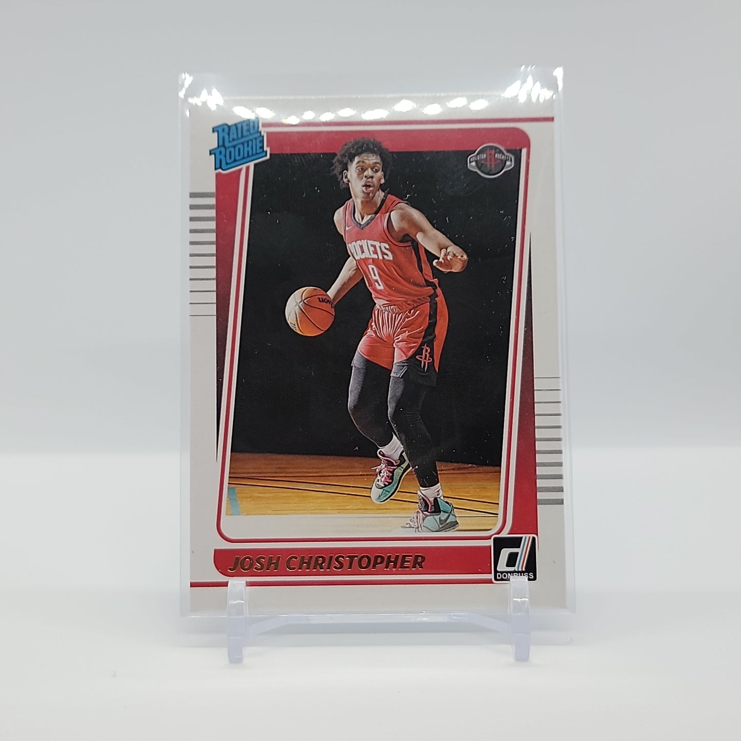 Josh Christopher Rated Rookie Donruss 2021-22 Card No. 250