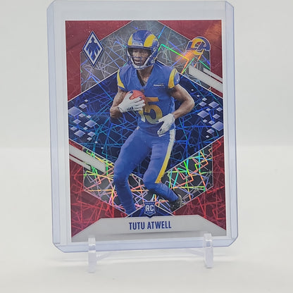 Tutu Atwell Red Laser /285 Rookie Card 2021 Panini Phoenix Football Card No. 119