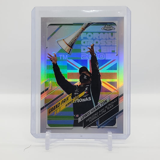 Lewis Hamilton Refractor 2021 Topps Chrome Formula 1 Card #148